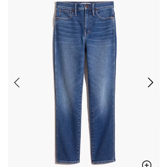 NEW Madewell Stovepipe High Rise Jeans - Picture 5 of 5